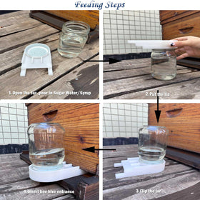 NIZEFEI feeder design enables quick feed level checks from outside