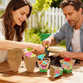 NNG adhesive foam stickers—durable decorations for long-lasting pots