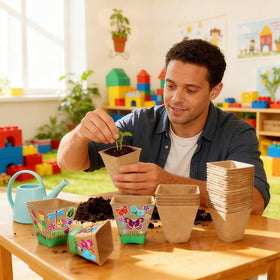 NNG DIY flower pot assembly—hands-on gardening and crafting fun