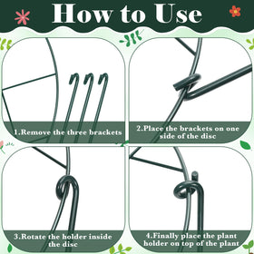 NNG grow-through rings guide taller, straighter growth for plants.