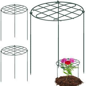 NNG peony cages with grid top support tall blooms