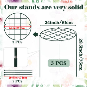 NNG cages legs easy to install into ground for stable setup