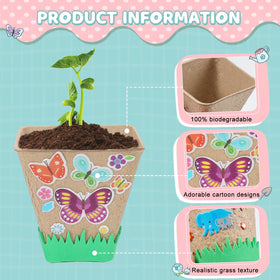 NNG 40 plastic labels—easy plant name tagging and care notes