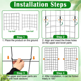 NNG raised-bed cucumber trellis frame supporting vertical growth