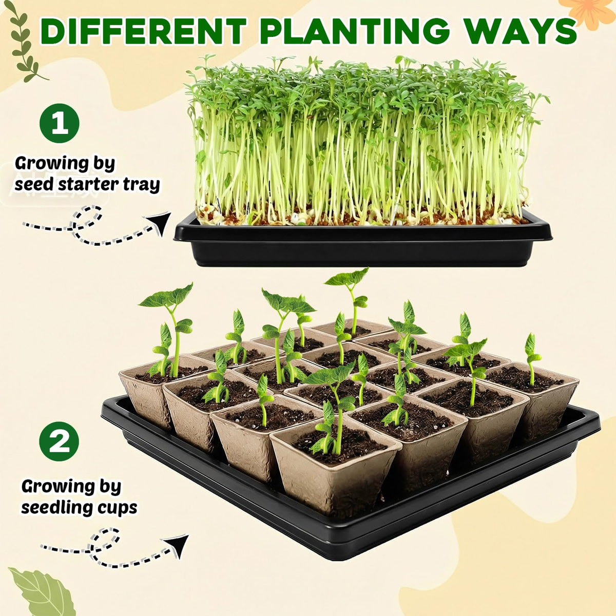 NNG seedling kit suited for vegetables, herbs, and flowers.