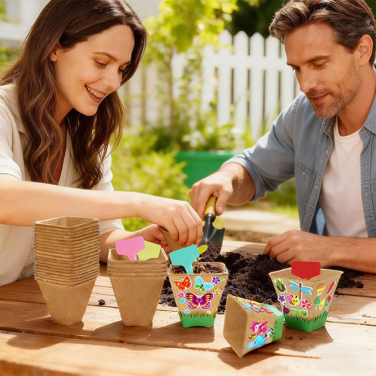 NNG spring craft setup highlighting colors for classroom activities