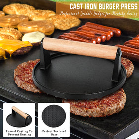 N NOBLE FAMILY 27Pcs griddle kit slotted spatula for draining juices while cooking