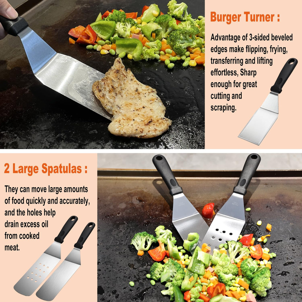 N NOBLE FAMILY meat fork for secure grip and steady turning