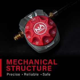 NO WORRIEZ timer dial shows adjustable 0-60 minute control for safe use.