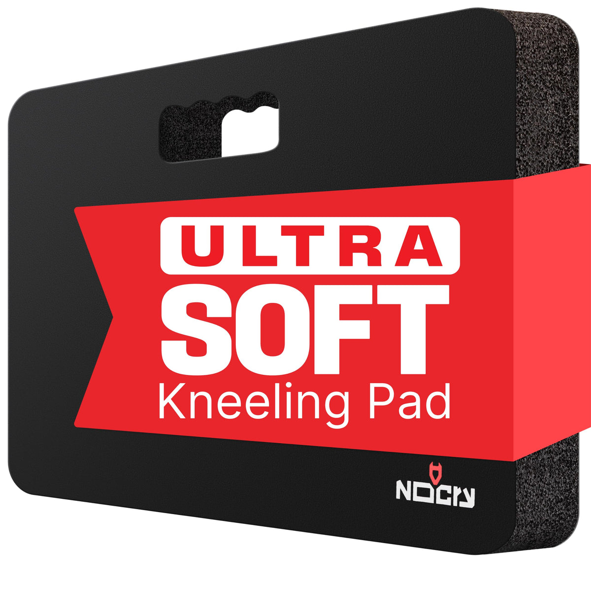NoCry extra thick garden kneeling pad front view provides cushioned support for long gardening sessions.