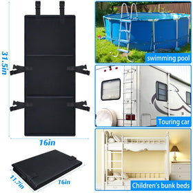 NODMIPNS pool ladder protector with clips fits various ladders securely.