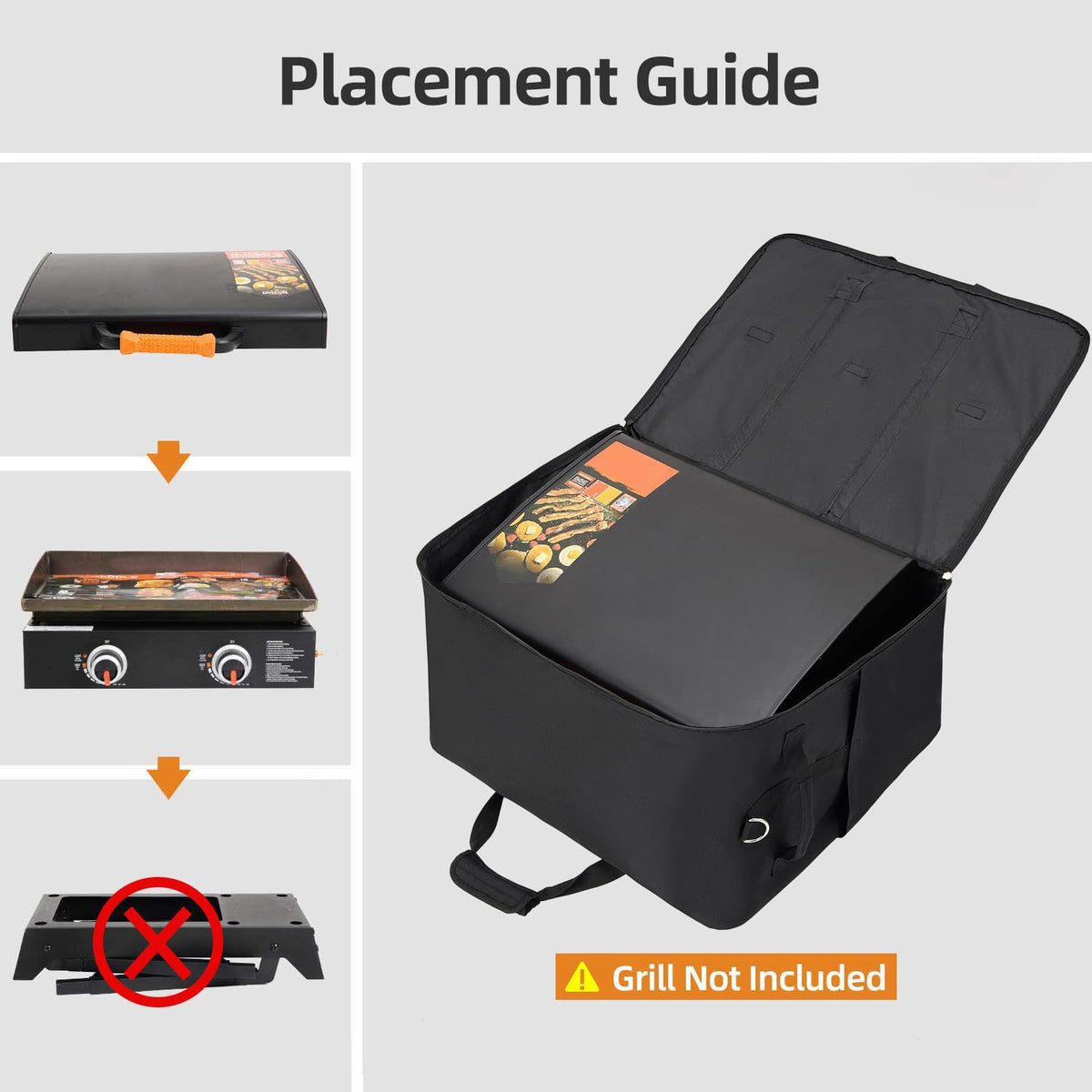 NOELIFE carry bag uses 600D canvas with APVC for durable outdoor protection.