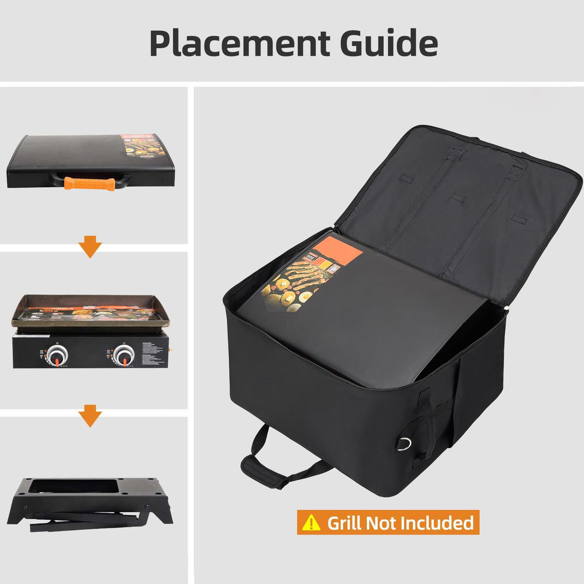 NOELIFE heavy-duty hardware ensures secure closure and rugged use on outdoor trips.