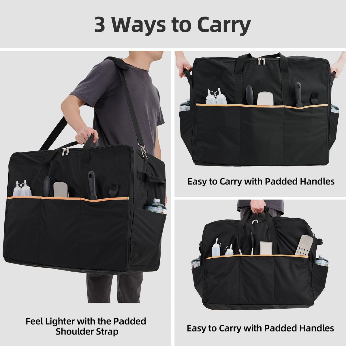 NOELIFE rip-proof fabric withstands outdoor use and daily loading.