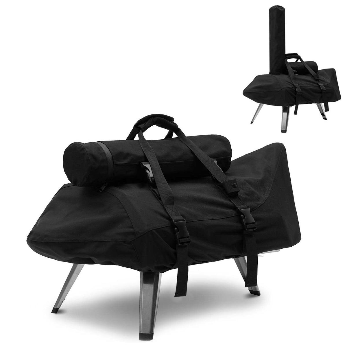 NOELIFE carry cover on Ooni Karu 12, snug fit protects during transport