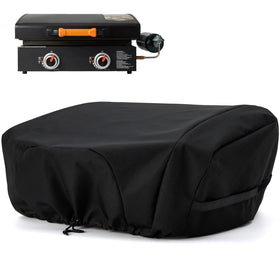 NOELIFE griddle cover protects Blackstone 22-inch tabletop hood from rain and dust