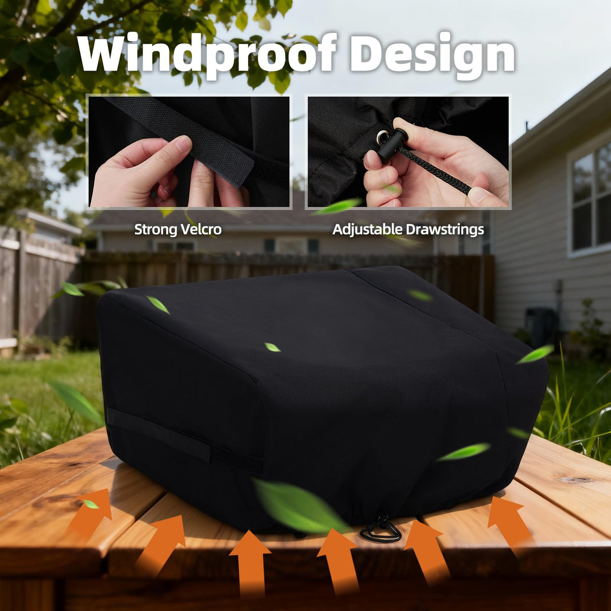 NOELIFE 600D fabric delivers durable outdoor protection for years.