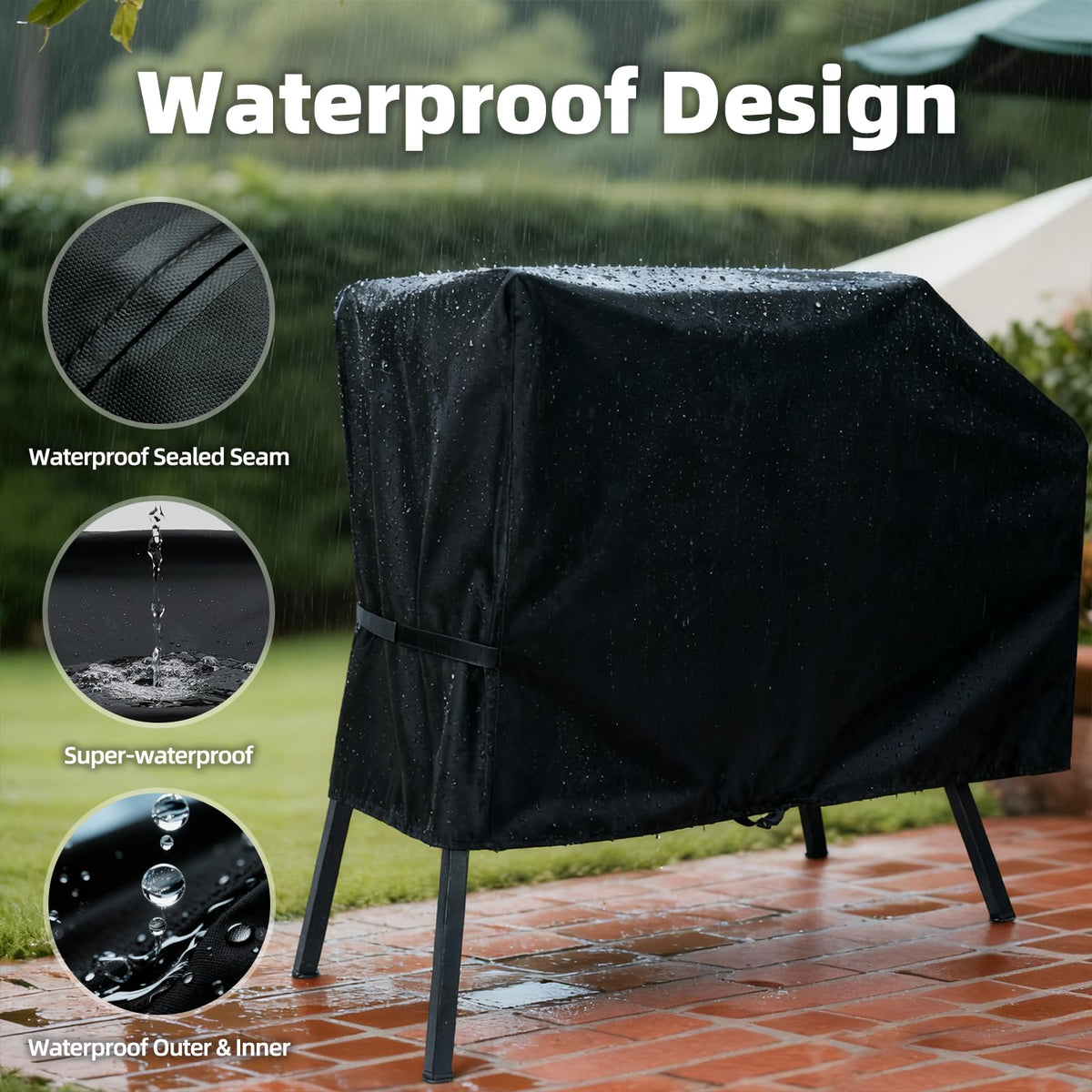 NOELIFE waterproof outer with sealed seams blocks moisture effectively.