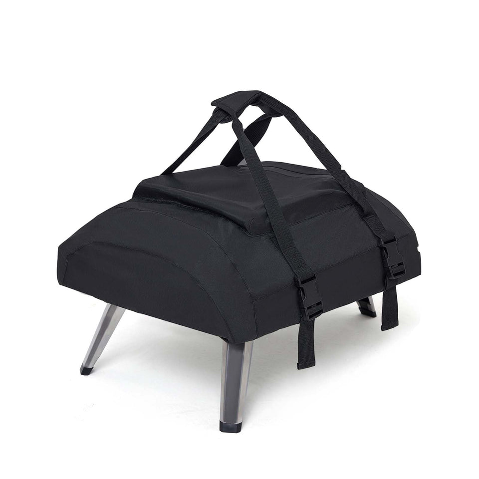 NOELIFE Ooni Koda 16 cover back view: secure fit protects from wind and rain