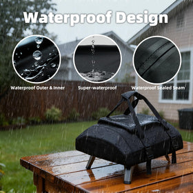 NOELIFE Ooni Koda 16 cover ergonomic handle: easy one-hand carrying