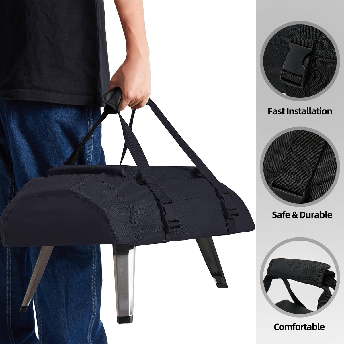 NOELIFE Ooni Koda 16 cover top pocket: organized accessories within reach