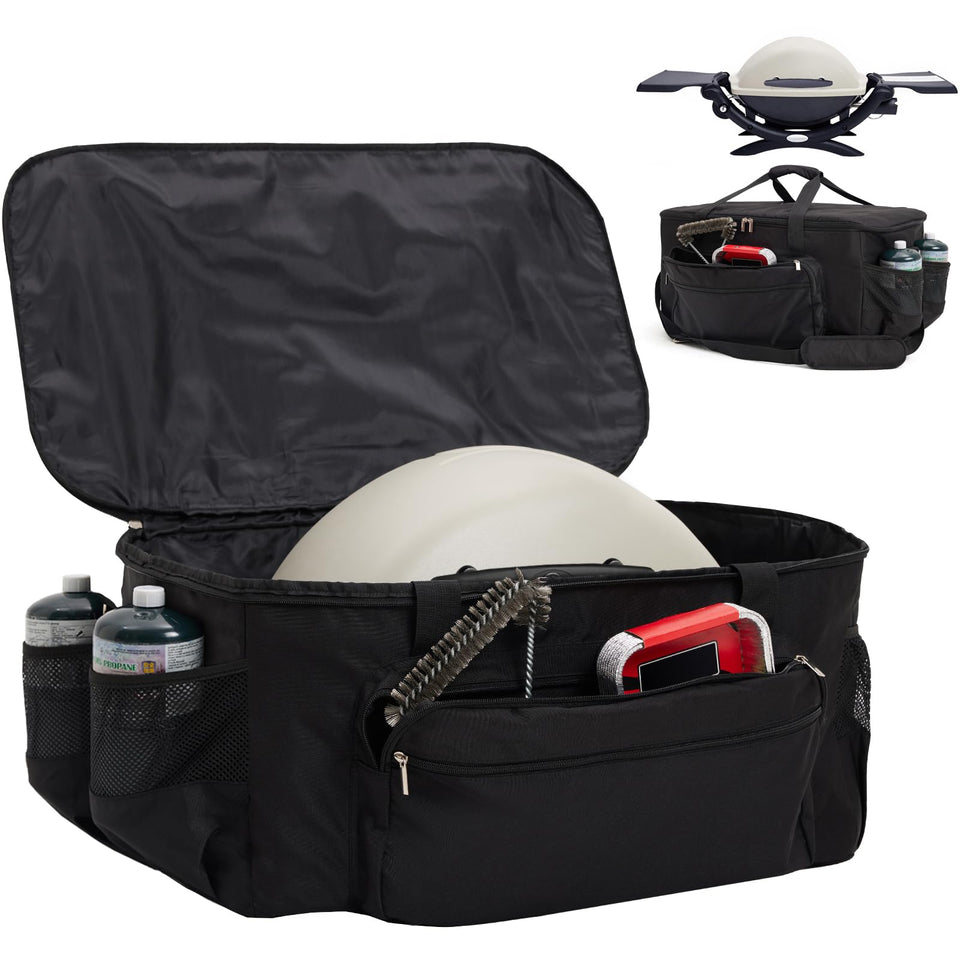 NOELIFE Weber Q1200 bag front pocket for tools and accessories