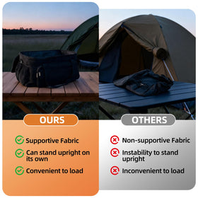 NOELIFE Weber Q1200 bag side pockets for organized storage