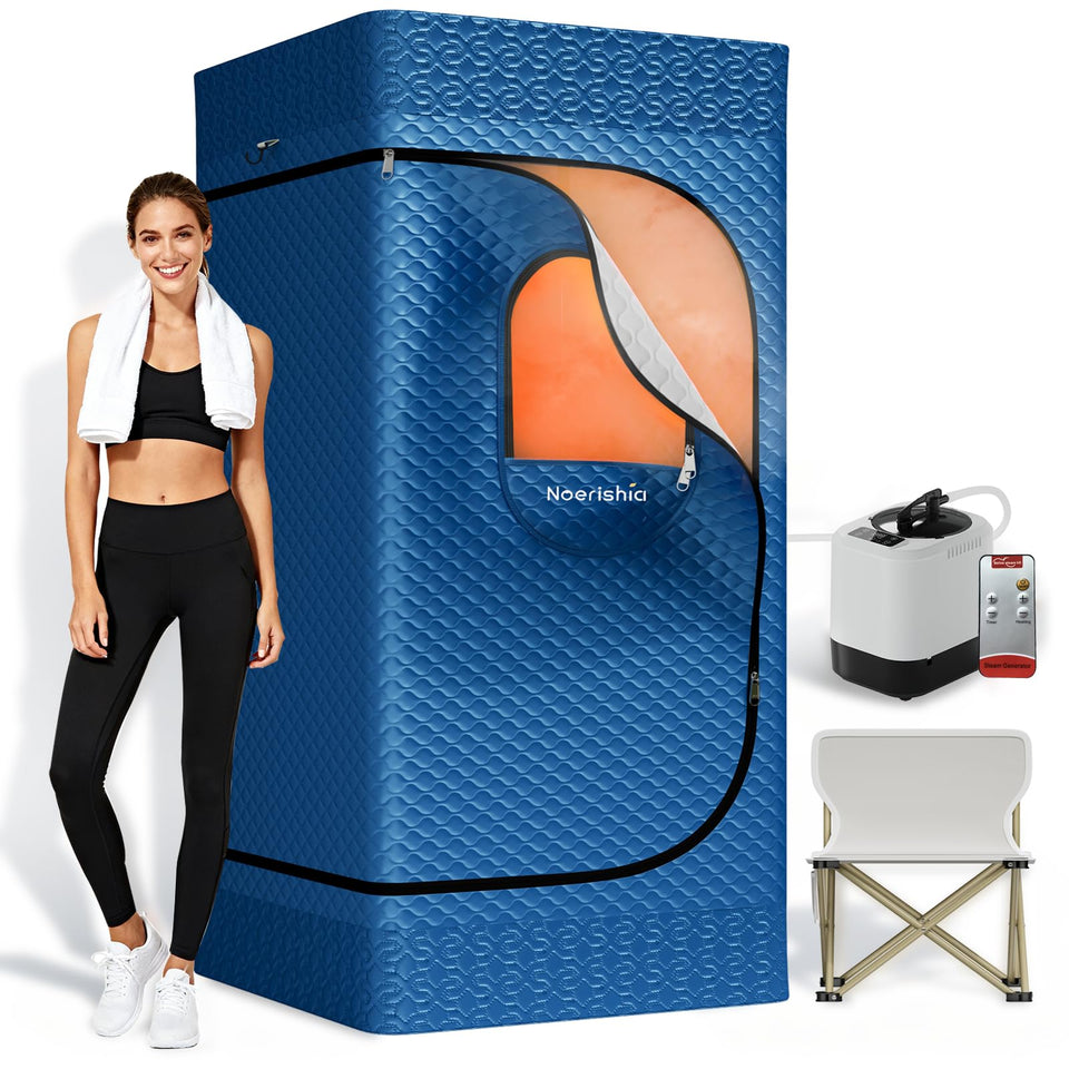 Noerishia portable sauna steamer setup for easy at-home spa sessions