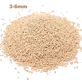 NOHOBE Kanuma soil small grain close up highlighting 1/8 to 1/4 inch texture for drainage