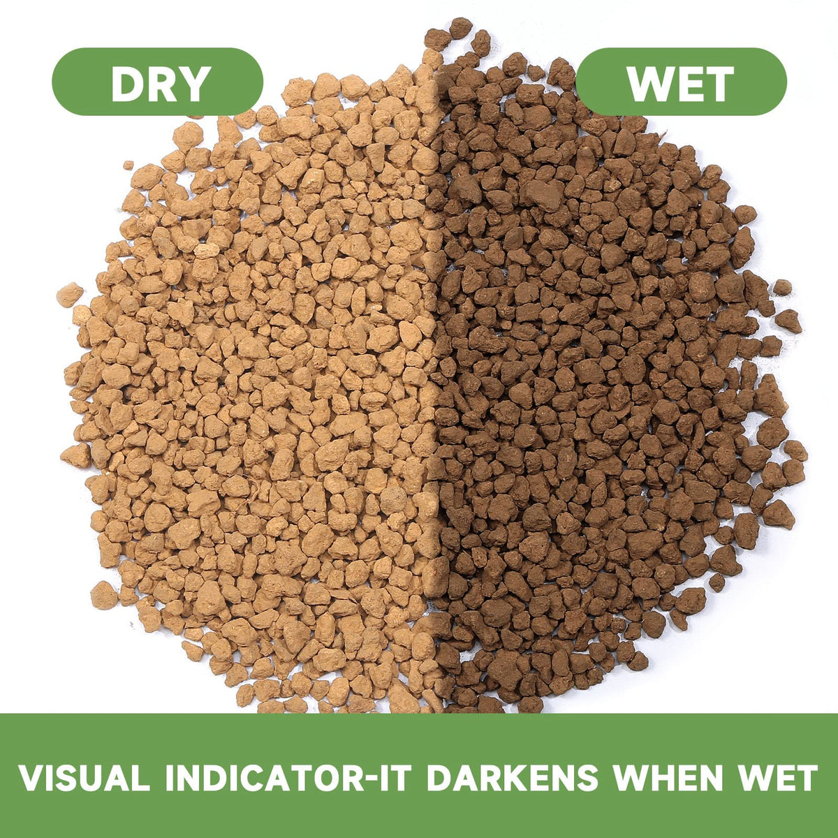 NOHOBE Akadama natural clay particles support drainage and air spaces for healthy roots.