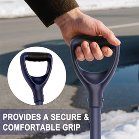 Nohovu shovel design supports easy steering and reduced strain.