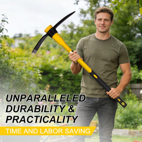 Nohovu pickaxe anti-slip grip ensures secure handling in wet conditions