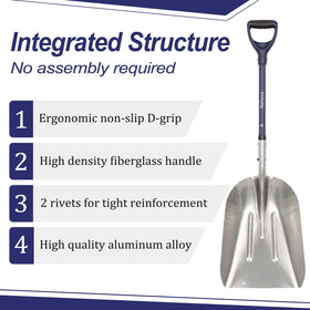 Nohovu D grip provides non slip control in icy conditions.