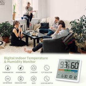 NOKLEAD device Tabletop, magnetic, and wall mounting options shown