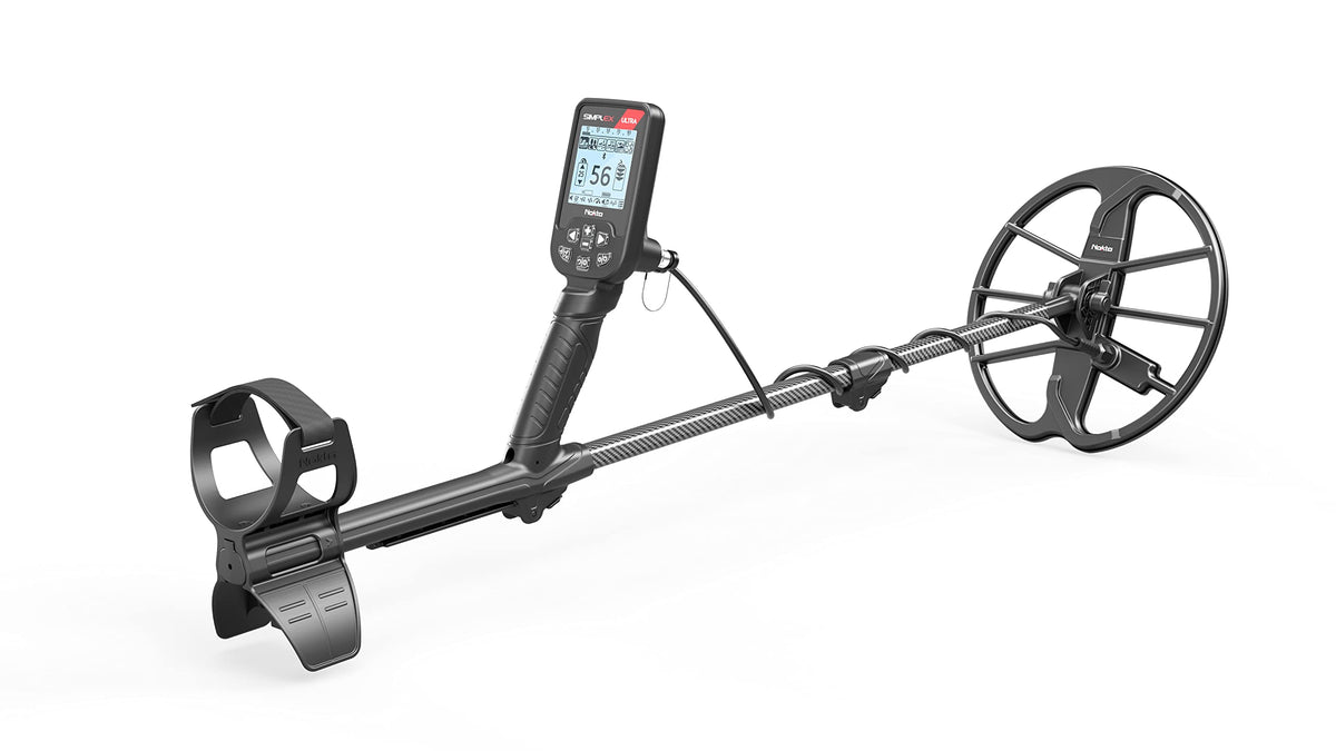 Nokta Simplex Ultra target indicator helps distinguish signals for easier pinpointing