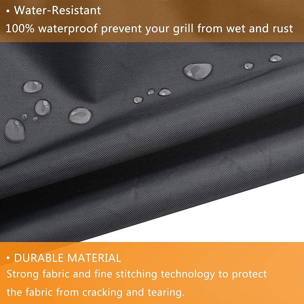 nomiou grill cover features waterproof coating guards against rain and snow