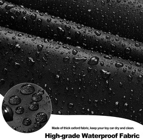 Nomiou waterproof cover with PVC coating protects from moisture and dust.