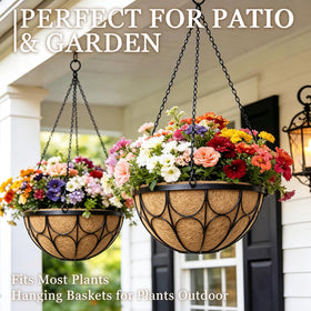 Nongcunren patio-garden set of planters creates coordinated exterior accents