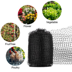NONMON 3/4-inch mesh netting keeps crops safe and allows airflow.