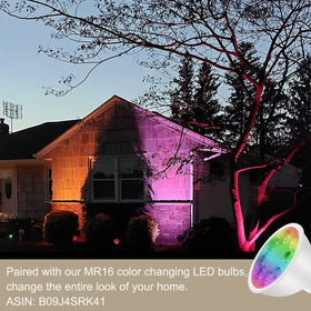 Noobibaba two-pack landscape stakes set for upgrading landscape lighting.