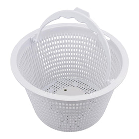 NOOTO replacement basket for Hayward skimmer, front view shows secure fit and debris collection.