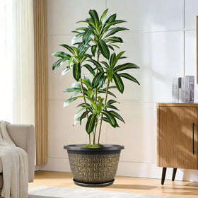 Nooulap flower pots with drainage for healthy root growth and easy care.