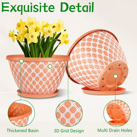 Nooulap warm retro orange hue decor complements modern and rustic interiors.
