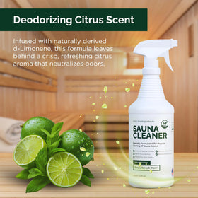 Northwood Sauna cleaner made in USA stamp communicates quality