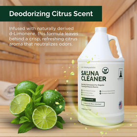 Northwood Sauna cleaner proudly made in the USA