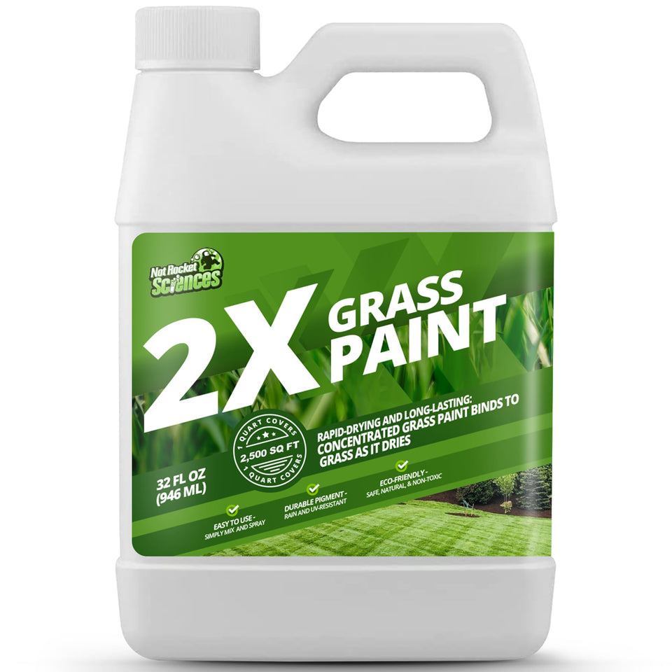 Not Rocket Sciences 32oz bottle pour shows quick, even lawn coverage.