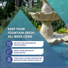 Not Rocket Sciences prevents dirt buildup and clogs in garden water features