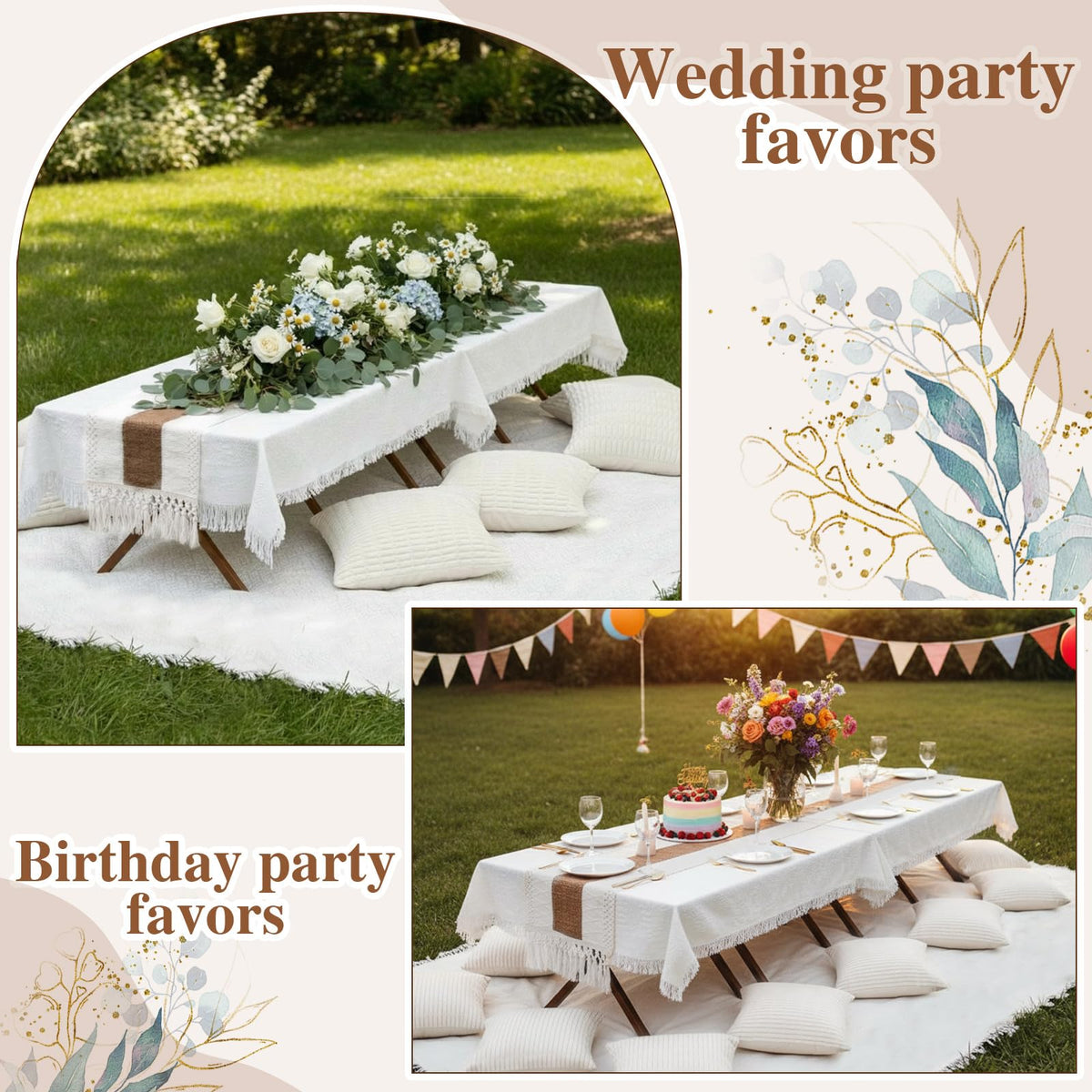 Novabright outdoor picnic setup kit for camping and gatherings