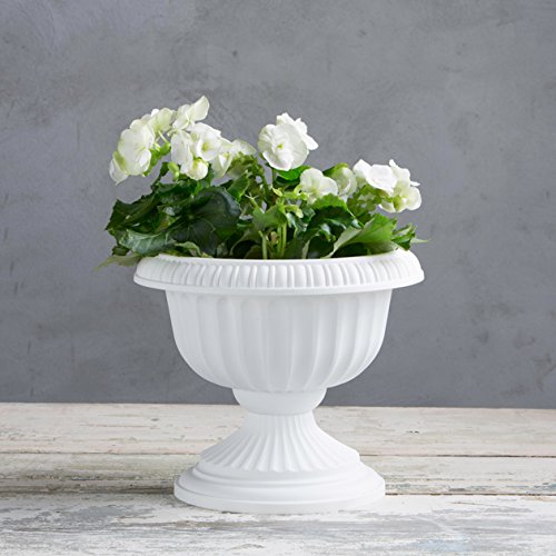 Novelty Grecian Urn UV-stabilized color retention for outdoor use.