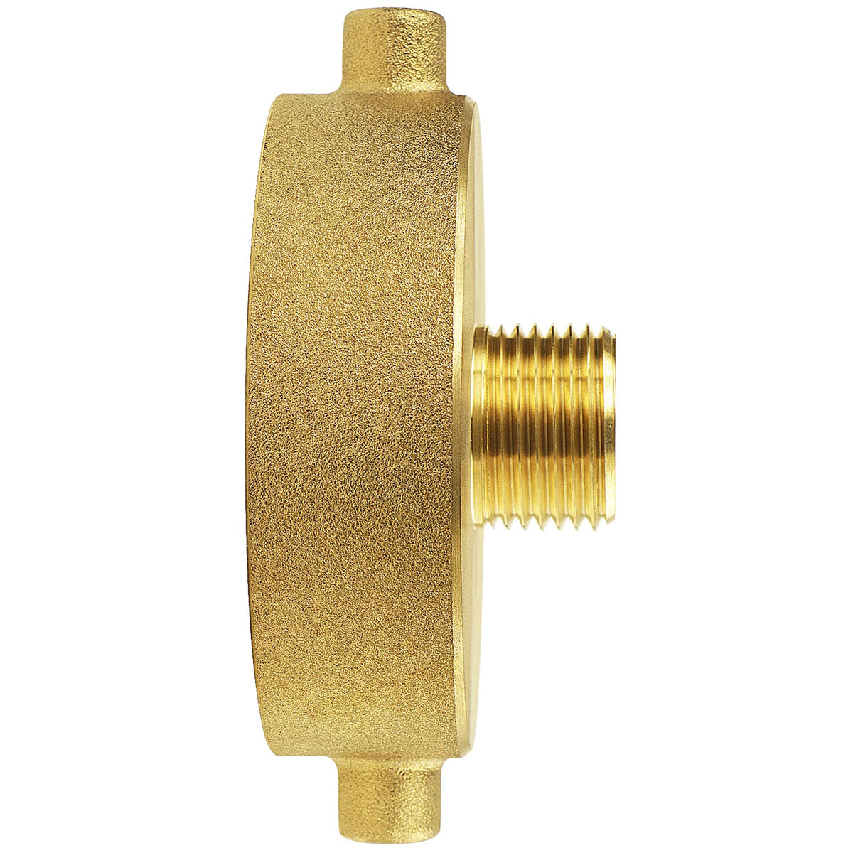 NOVINO brass adapter bridging hydrant to hose for gardening and washing tasks